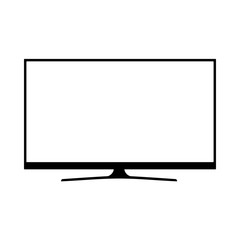 TFT LED wide screen smart tv icon