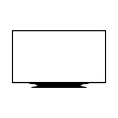 TFT LED wide screen smart tv icon