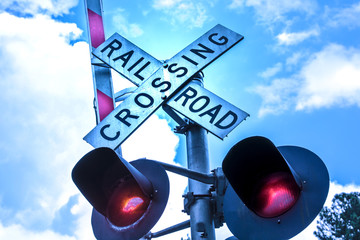 Rail Road Sign