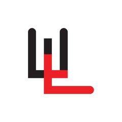 Wt logo letter design