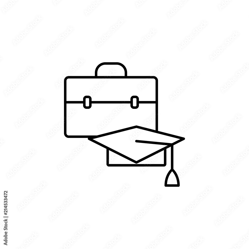 Poster training icon. element of sturt up icon for mobile concept and web apps. thin line training icon can