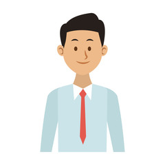 Executive businessman cartoon vector illustration graphic design