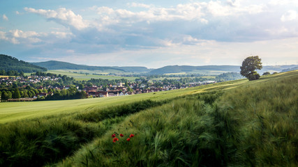 Landschaft im Weserbergland - Hameln