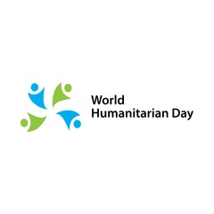 World Humanitarian Day Vector Template Design Illustration