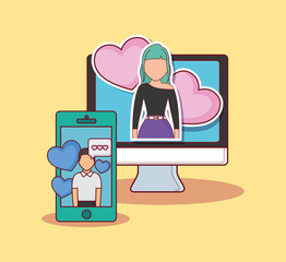 Online dating design