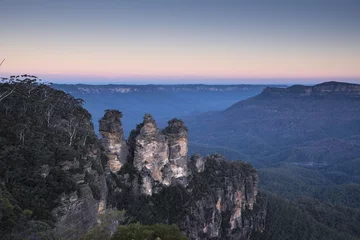 Fotobehang Three Sisters Blue Mountains, NSW, Australia