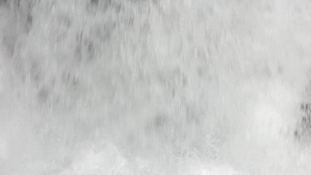 滝クローズアップ　北海道三階の滝