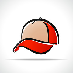 cap design on white background