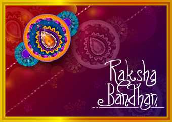 Elegant Rakhi for Brother and Sister bonding in Raksha Bandhan festival from India