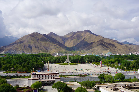 Lhasa city Tibet,China