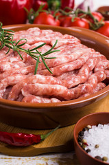 Raw minced meat