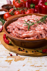Raw minced meat