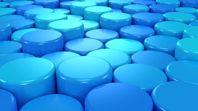 Background of Cylinders
