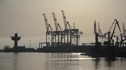 The port of Odessa.