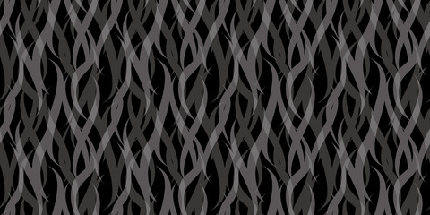 Flame background. Seamless pattern.Vector. 炎のパターン
