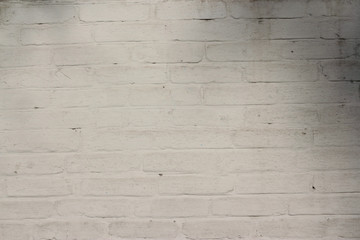 Fototapeta premium background texture of old wite painted brick wall 