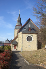 Fototapeta na wymiar old church in Eppenheim
