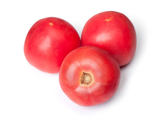 Few red tomatoes