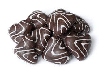 Group of chocolate glazed gingerbreads