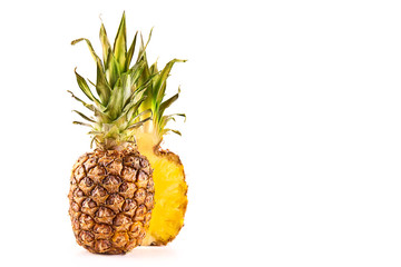 Fresh pineapple isolated