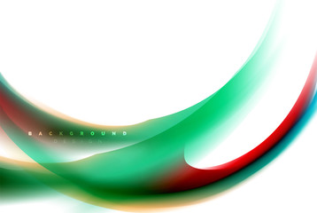 Holographic fluid colors flow, colorful liquid mixing colours motion concept