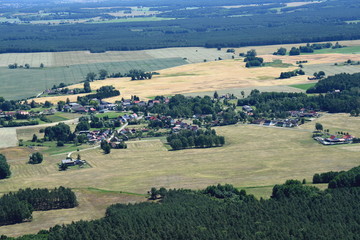 Obraz premium Mewegen bei Löcknitz und Pasewalk