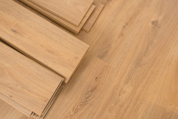 Naklejka premium Parquet flooring