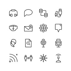 Network flat icon