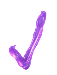 Yes tick sign isolated