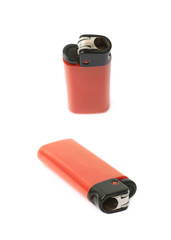 Plastic lighter isolated
