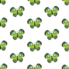 Butterfly seamless pattern