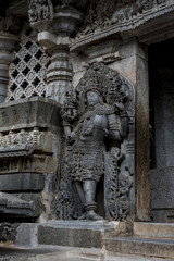 Hoysala architecture, It is known that the famous temple derived its name from the King Vishnuvardhana Hoysaleswara, who built the temple.