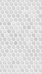 Hexagon vector texture. Hexagonal grid repeat pattern. Geometric pattern monochrome structure, graphic hexagon repeat background illustration