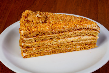 Sweet honey cake