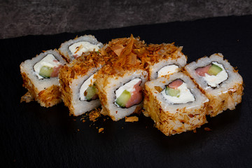 Japanese roll with tuna