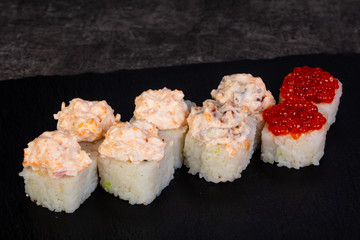 Japanese spicy sushi