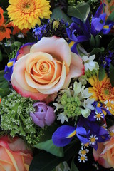 Colorful wedding flowers