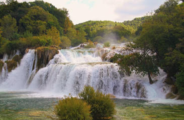 Fototapeta premium Huge waterfall