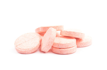 Obraz na płótnie Canvas Drug tablet pills isolated