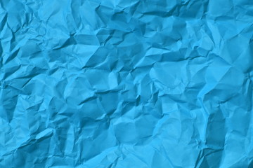 crumpled paper / Original design blue background