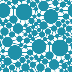 abstract seamless geometric vector circle pattern