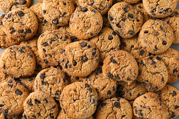 Delicious chocolate chip cookies