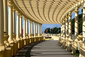 Coastal way with Pergola at Foz do Douro
