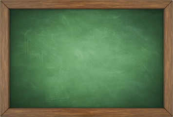 Blank chalkboard