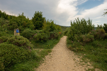 Camino Santiago at the height of forgiveness