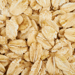 Surface coated with the oatmeal