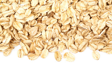 Surface coated with the oatmeals