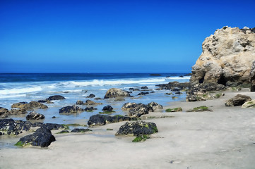 Fototapeta na wymiar El Matador Beach California