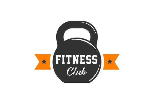 Fitness, crossfit, gym emblems, label, badge, logo and element