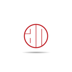 Initial Letter AN Logo Template Design